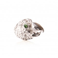 Parrot Head Ring Silver